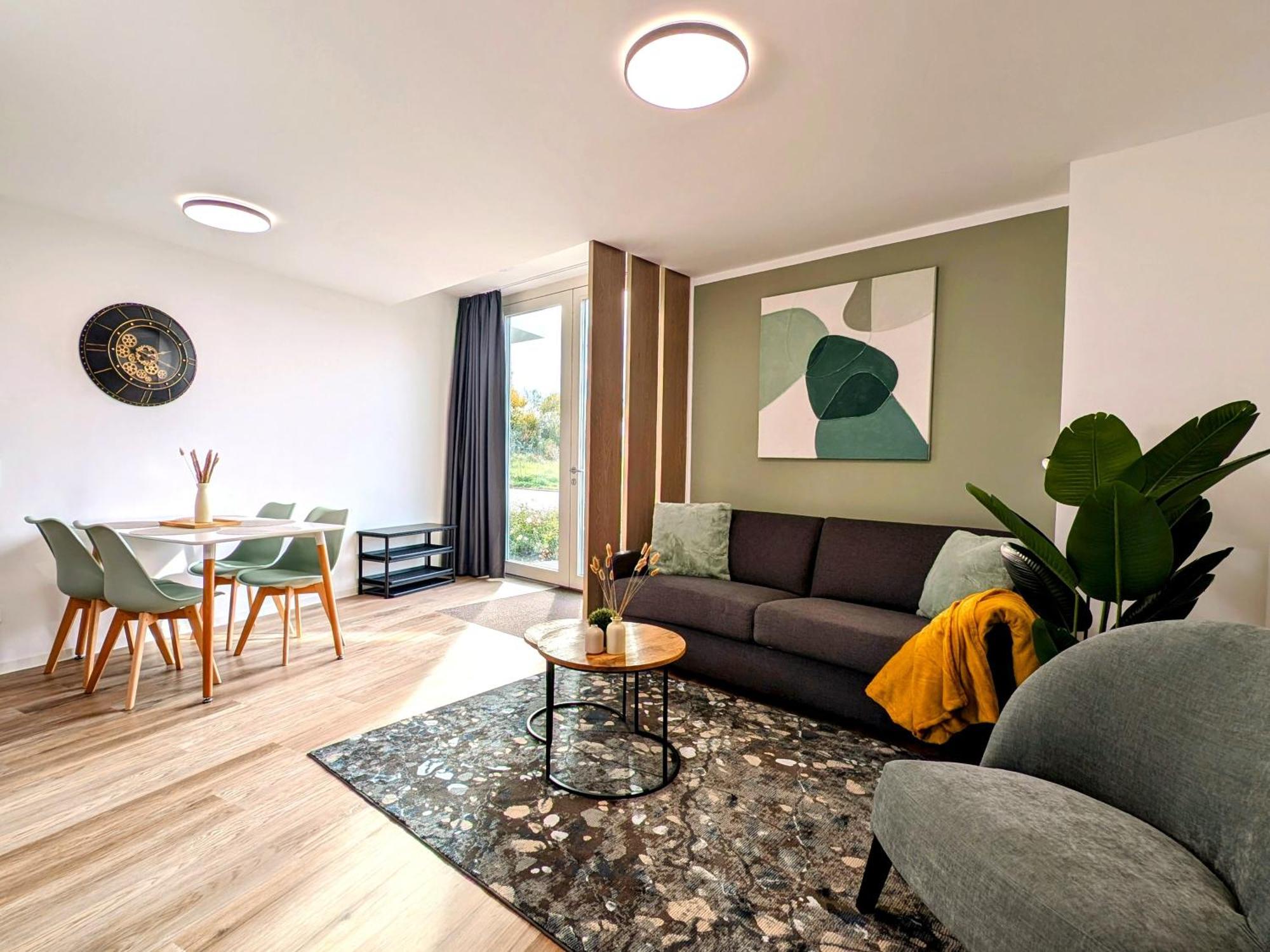 Bohnapartments - Nordkap-Suiten - Gratis Parkplatz - Moderner Neubau - Erdgeschoss - Fussbodenheizung Ερφούρτη Εξωτερικό φωτογραφία