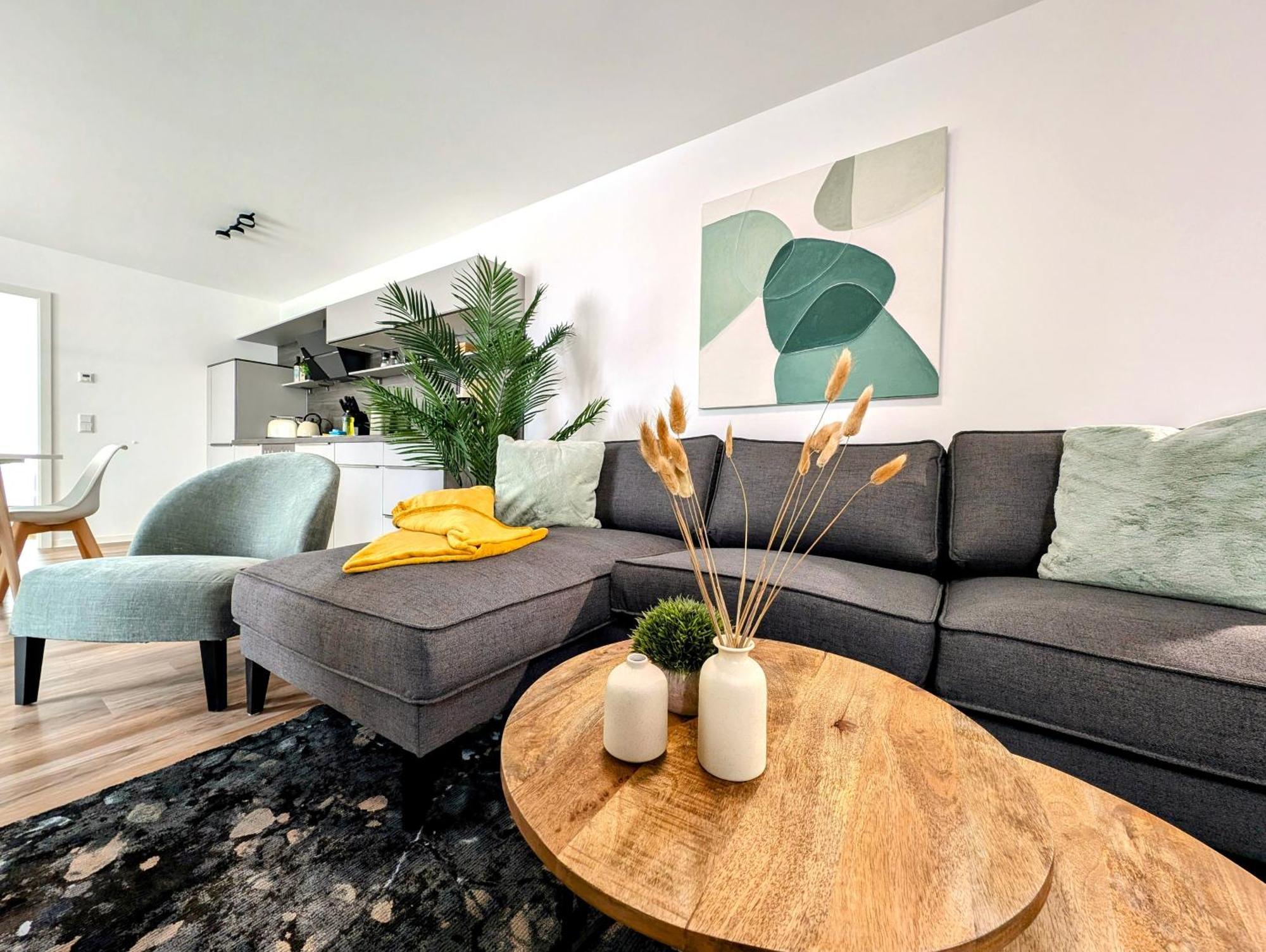 Bohnapartments - Nordkap-Suiten - Gratis Parkplatz - Moderner Neubau - Erdgeschoss - Fussbodenheizung Ερφούρτη Εξωτερικό φωτογραφία