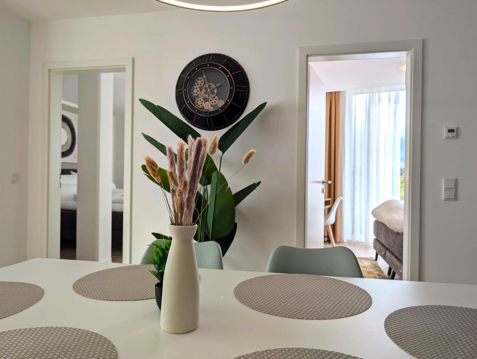 Bohnapartments - Nordkap-Suiten - Gratis Parkplatz - Moderner Neubau - Erdgeschoss - Fussbodenheizung Ερφούρτη Δωμάτιο φωτογραφία
