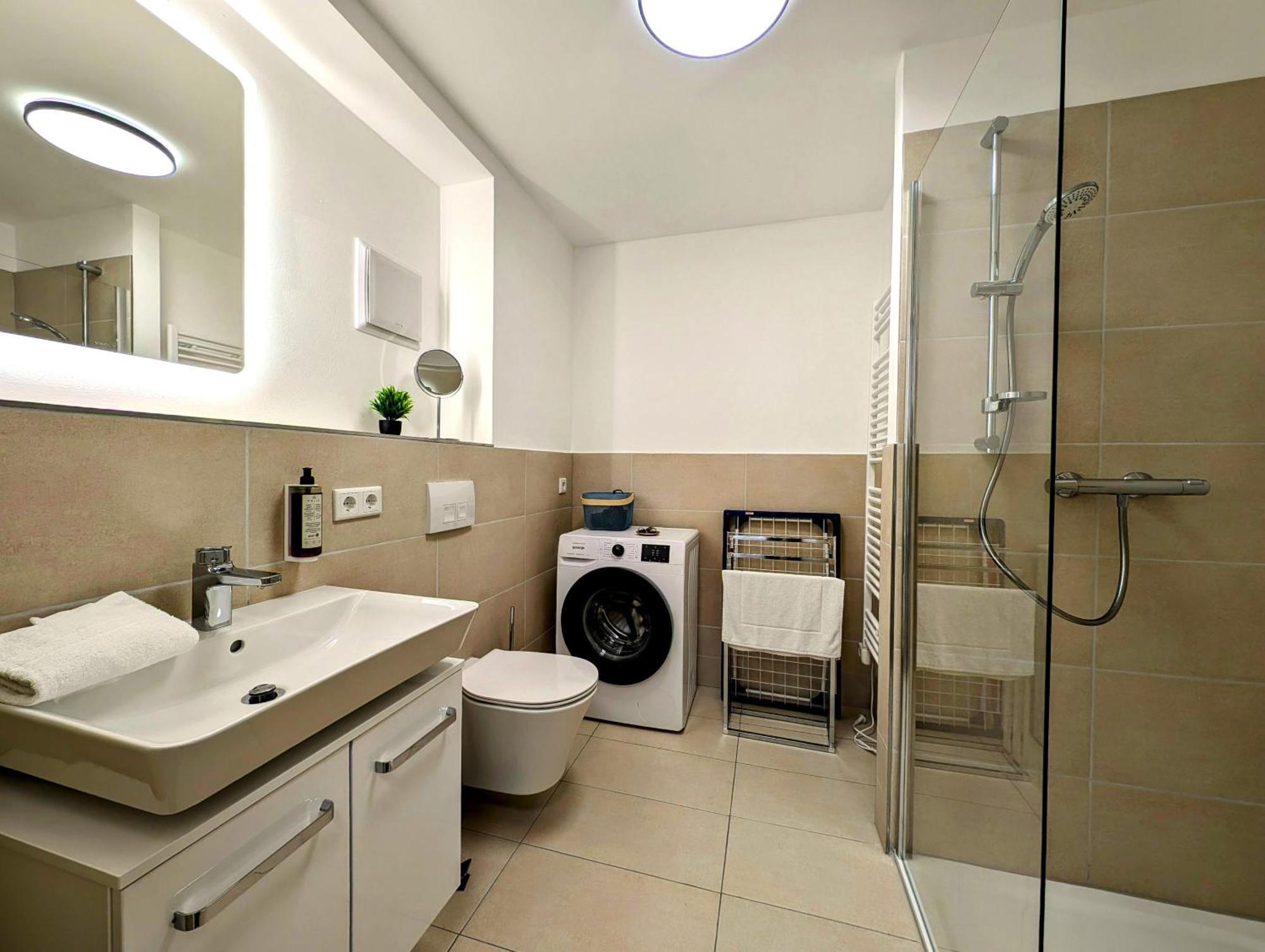 Bohnapartments - Nordkap-Suiten - Gratis Parkplatz - Moderner Neubau - Erdgeschoss - Fussbodenheizung Ερφούρτη Εξωτερικό φωτογραφία